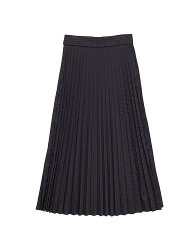 Cosmosophie Soleil Vichy Black Skirt