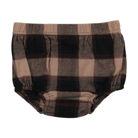 Urbani Navy Plaid Bloomers