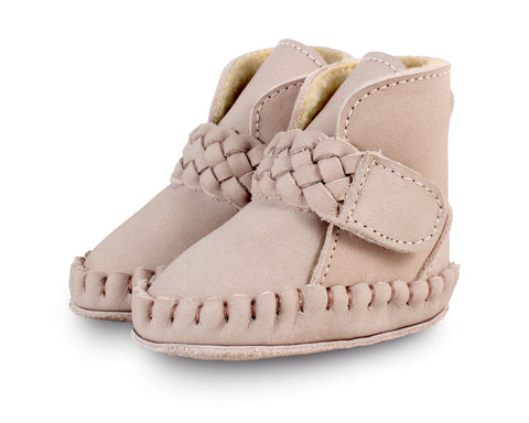 Donsje Amsterdam Mace Braid Lining Lilac Nubuck