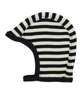 MarMar Copenhagen Black & Off-White Bonnet