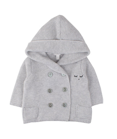 Livly Stockholm Grey Hooded Cardigan