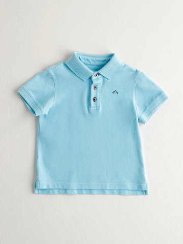 Nanos Light Blue Polo