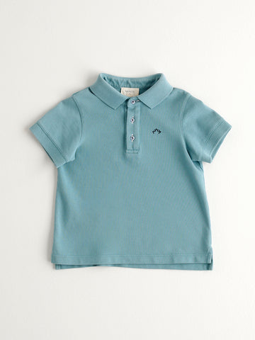 Nanos Teal Polo