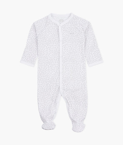 Livly Stockholm Grey Leopard Simplicity Footie