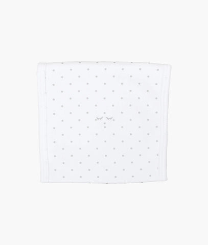 Livly Stockholm White Saturday Burp Blankie