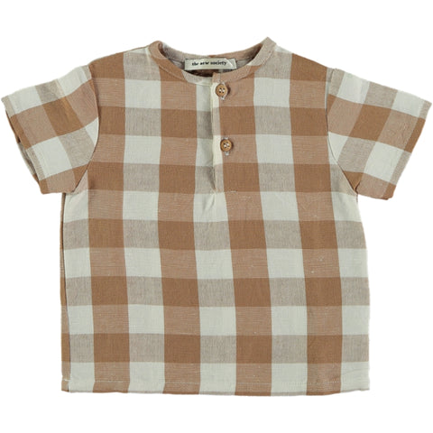 The New Society Vichy Camel Figuier Top