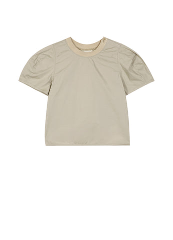 JNBY Tan Solid Blouse