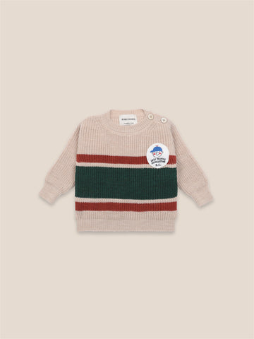 Bobo Choses Baby Boy Patch Jumper
