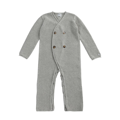 Donsje Amsterdam Soft Grey Melange Stynen Jumpsuit