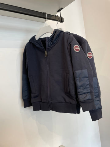 Colmar Navy Hooded Zip Up Jacket