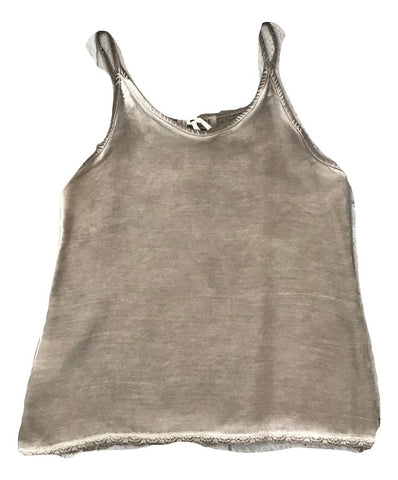 Essence Smokey Grey Gillet Slip Top