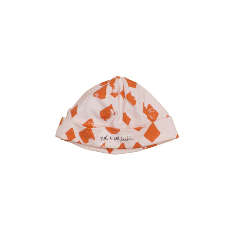 Noe & Zoe Flamingo Diamond Coral Baby Beanie