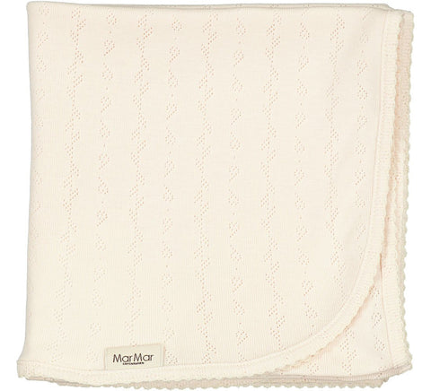 Marmar Copenhagen Delicate Rose Pointelle Alida Blanket