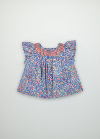 The New Society Baby Albertina Liberty Blouse + Bloomer Set