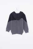 Motoreta Dark Grey & Black Hoodie Sweater
