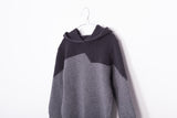 Motoreta Dark Grey & Black Hoodie Sweater