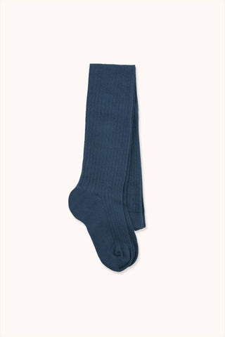 Tinycottons Light Navy Rib Tights