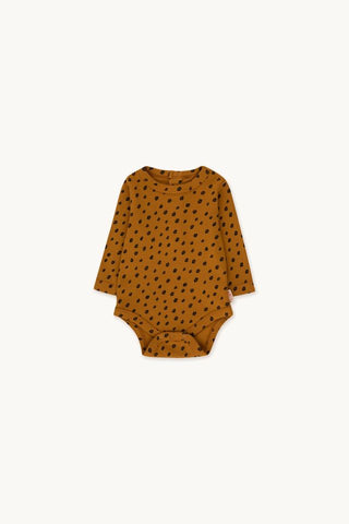 Tinycottons Chestnut Animal Print Body Set