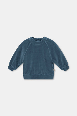 My Little Cozmo Baby Axel Blue Velour Set