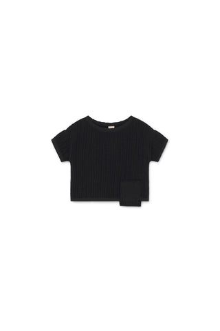 Little Creative Factory Black Baby Quilted Top