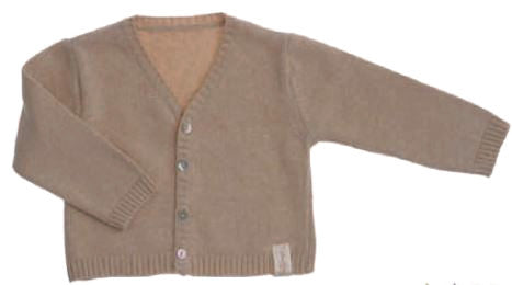 Naturapura Basic V-Neck Sweater Beige