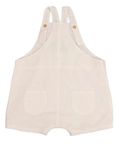 Belati White Baby Overall