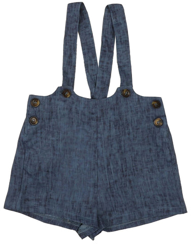 Belati Navy Distressed Baby Overall