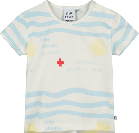 Beau Loves Baby Adventure Club T-shirt + Jersey Pants Set