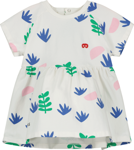 Beau Loves Natural Home Grown Raglan Baby Dress