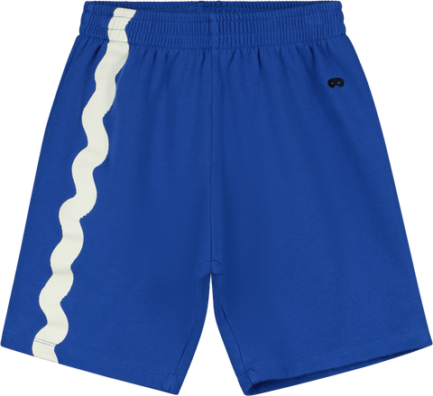 Beau Loves Beaucoup Blue Smile Shorts