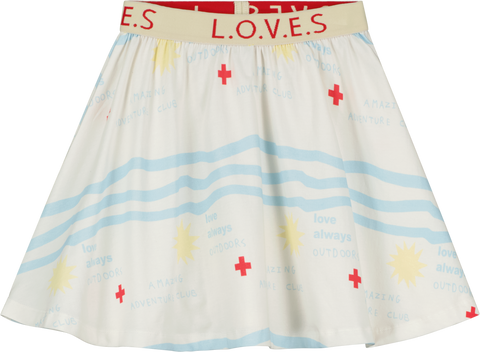 Beau Loves Adventure Club Circle Skirt