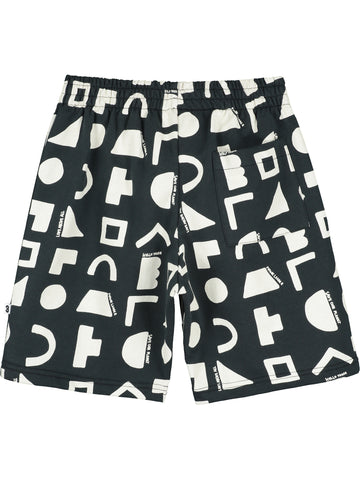 Beau Loves Black Positive Thoughts Shorts