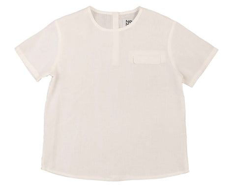 Belati White Pocket Detail Shirt