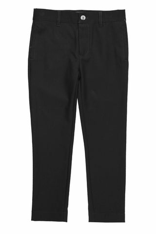Belati Black Classic Slim Pants