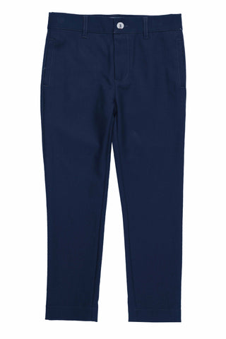 Belati Navy Classic Slim Pants