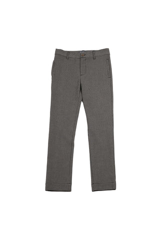 Belati Black & Oatmeal Mini Houndstooth Pants