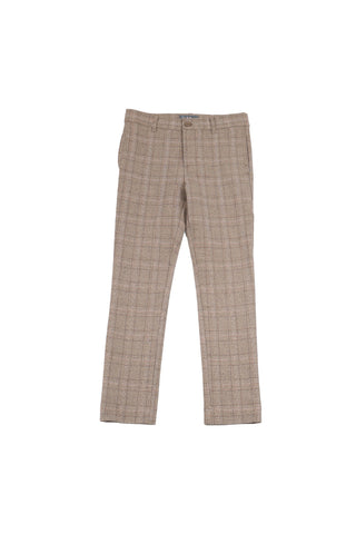 Belati Camel Plaid Pants