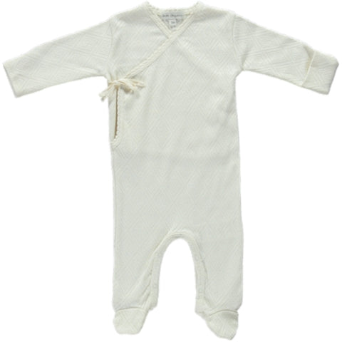 Bebe Organic Natural Bebe Footed Overall