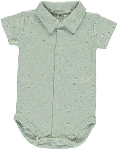 Bebe Organic Bebe Light Green Polo