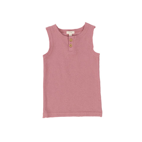Lil Legs Blush Rib Tank