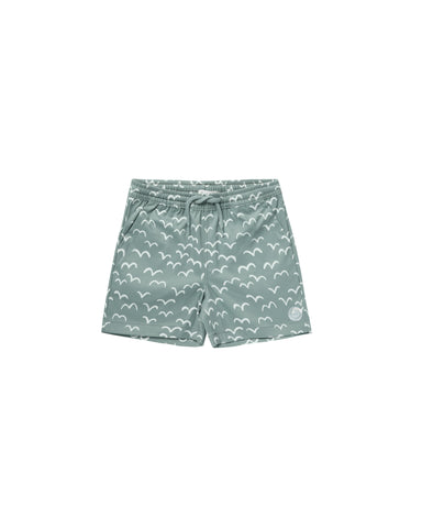 Rylee & Cru Aqua Flock Boardshort