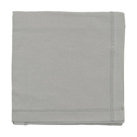 Lilette Pale Blue Brushed Cotton Blanket