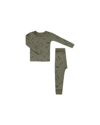 Rylee & Cru Forest Pajama Set