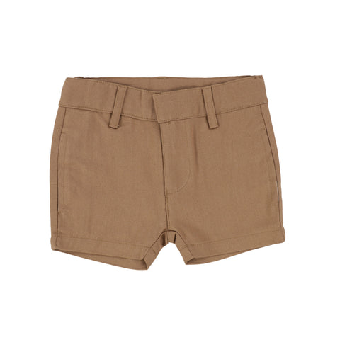 Lil Legs Boys Caramel Dress Shorts