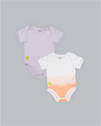 Dott Child New SS20 Baby Girl Short Sleeve 2pc Onesie Set