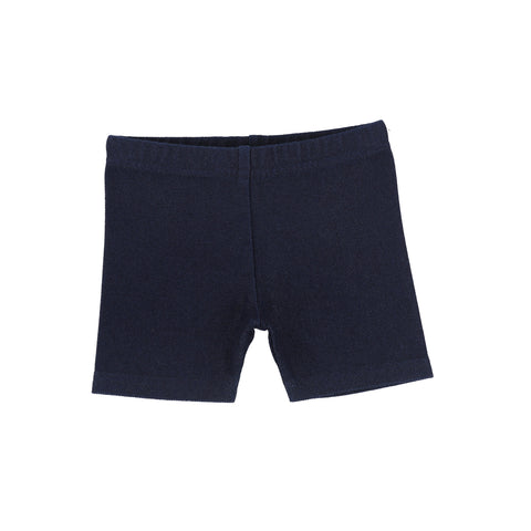 Lil Legs Dark Denim Biker Shorts