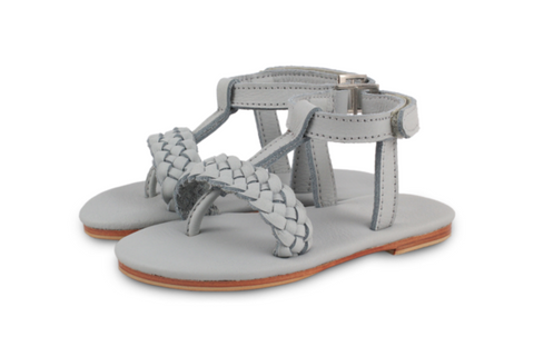 Donsje Amsterdam Light Grey Erika Sandal