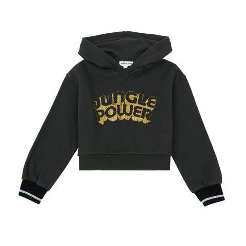 Hundred Pieces Lurex Jungle Power Hoodie