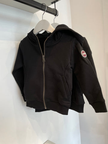 Colmar Black Hooded Zip Up