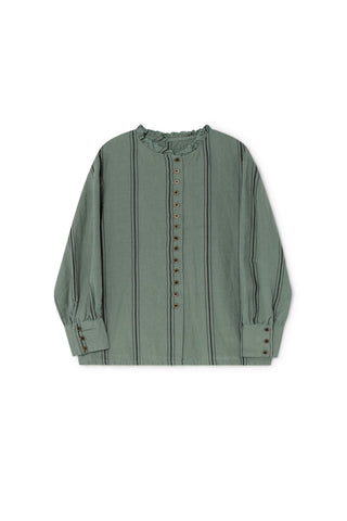 Little Creative Factory Soft Green Stripe Blouse